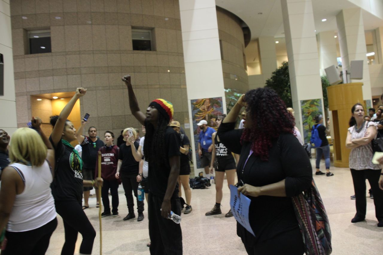 City Council Protest