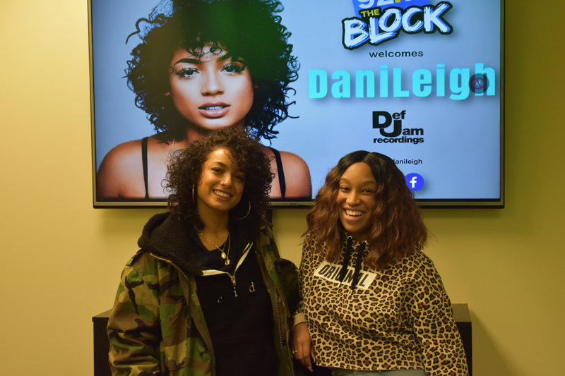 DaniLeigh Visits Radio One Charlotte